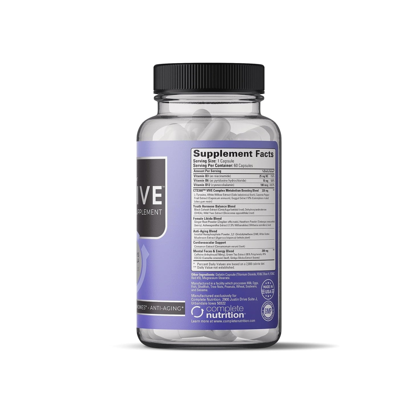 Complete Nutrition CTS360 Vive for Women - Maple Wellness Supplements