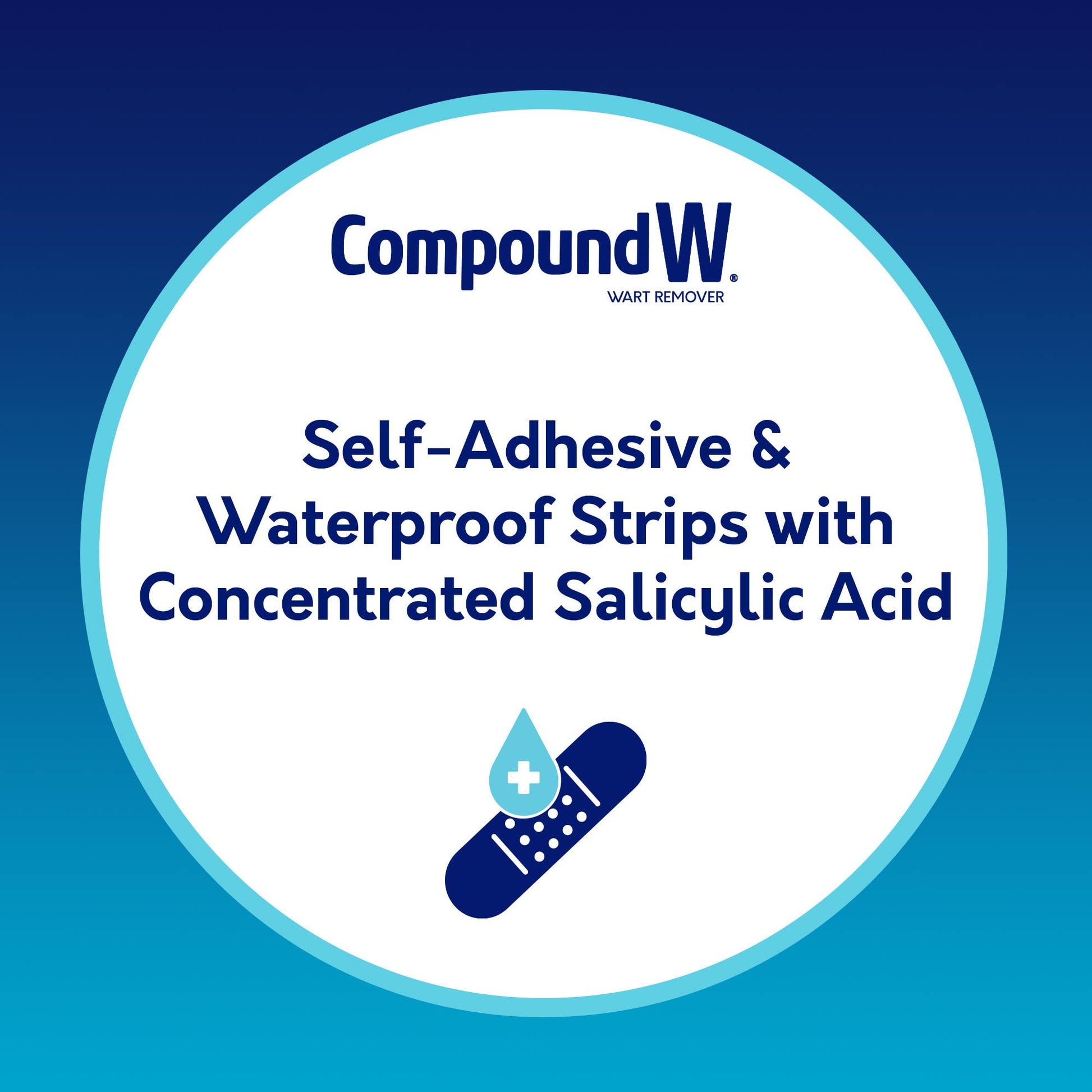 Compound W Wart Remover Maximum Strength One Step Pads with Salicylic Acid, 14 Medicated Pads - Maple Wellness Supplements