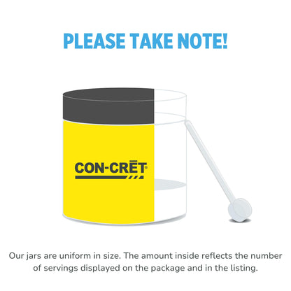 CON-CRET Creatine HCl Powder | Muscle, Cognitive, Cellular Energy Support | No Bloating or Cramps | USA Made & NSF Certified | Raspberry (64 Serving) - Maple Wellness Supplements