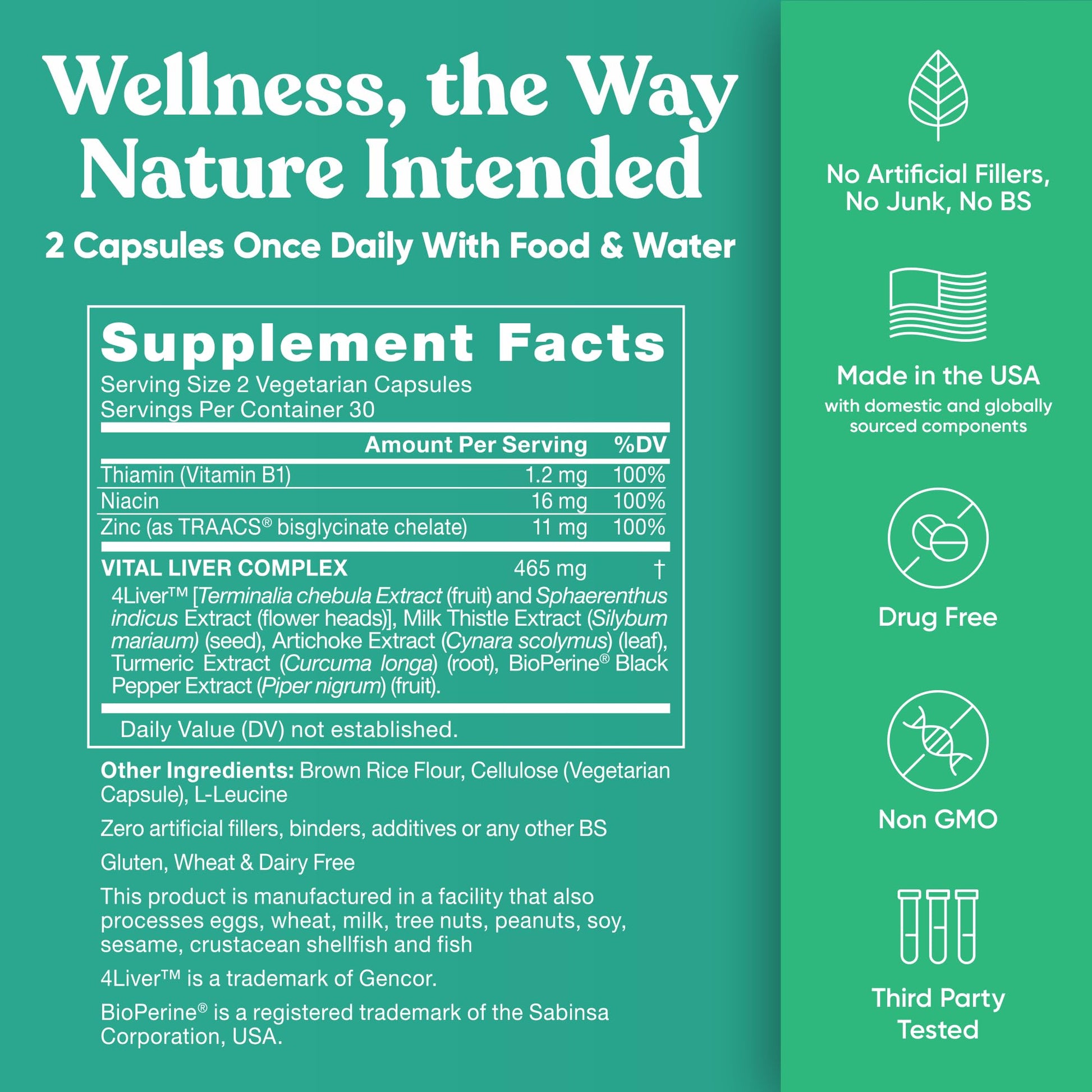 Conception for Him and Vital Liver Bundle - Male Fertility Booster & Prenatal Supplement + 9-in-1 Liver Support - Maple Wellness Supplements