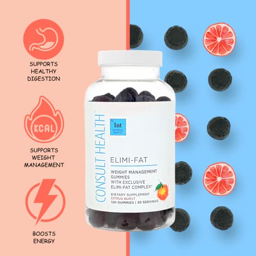 Consult Health ELIMI-Fat Weight Management Gummies – Dietary Supplement – Citrus Burs - Maple Wellness Supplements