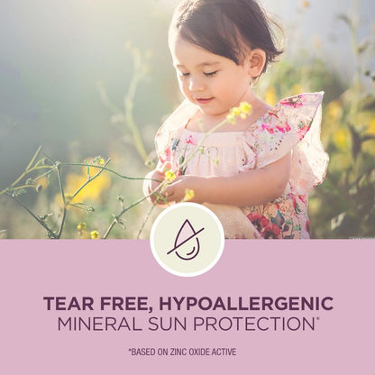 Coppertone Pure and Simple Baby Sunscreen Lotion SPF 50, Zinc Oxide Mineral Sunscreen for Babies, Hypoallergenic and Tear Free, 6 Fl Oz Bottle - Maple Wellness Supplements