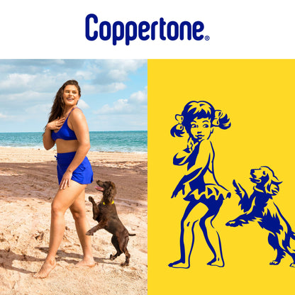 Coppertone SPORT Sunscreen Lotion Broad Spectrum SPF 50 (3 Fluid Ounce) (Packaging may vary) - Maple Wellness Supplements
