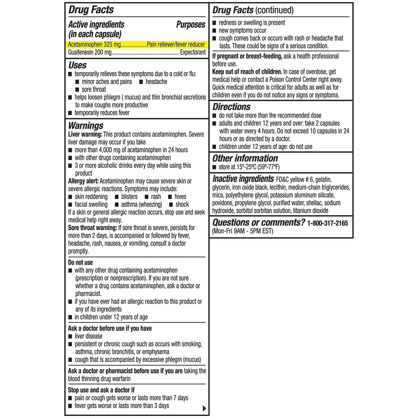 Coricidin HBP, Decongestant-Free Cold Symptom Relief for People with High Blood Pressure, Maximum Strength, Flu & Chest Congestion Liquid Gels, 24 Count - Maple Wellness Supplements