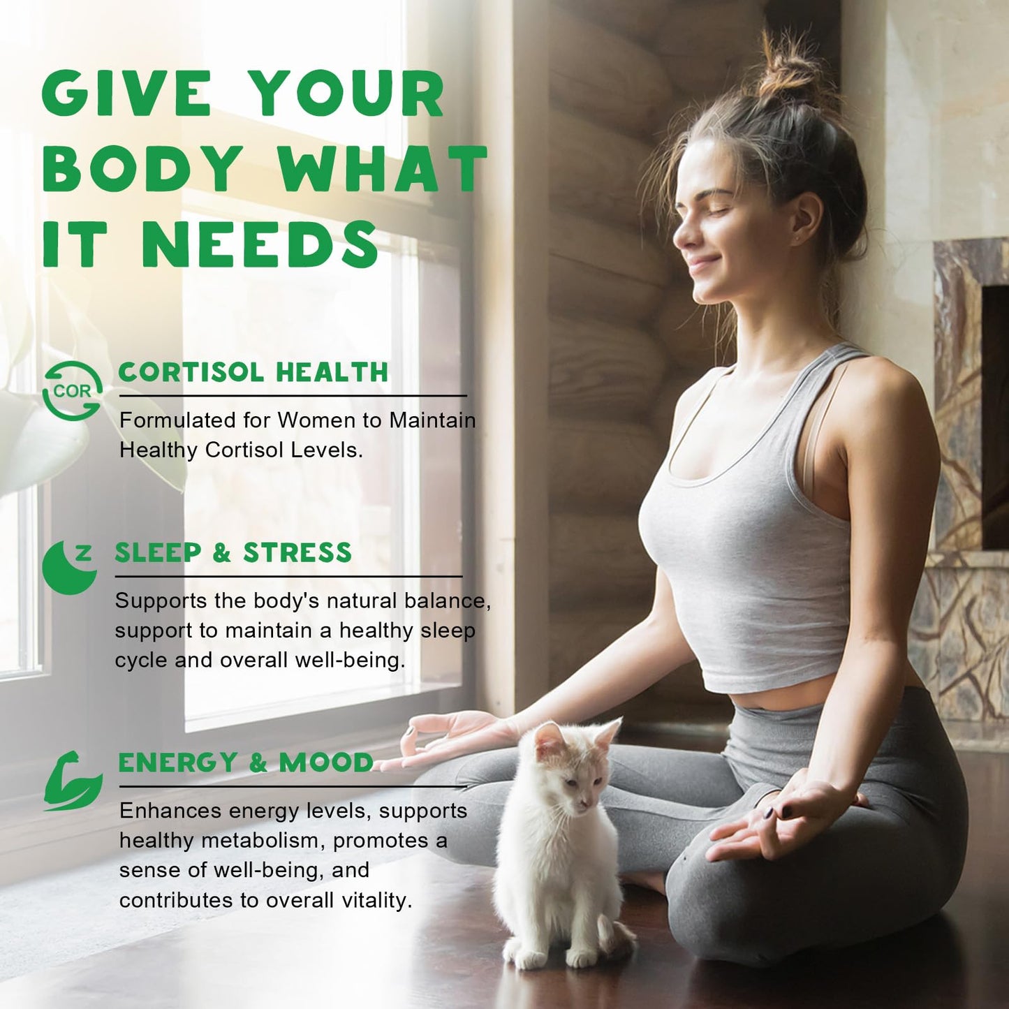 Cortisol Detox for Women Gummies, Cortisol Reducer Detox Manager, Magnesium Ashwagandha Rhodiola Rosea Herbal Complex for Mood/Focus & Sleep, Maintain Healthy Cortisol Levels - 30 Day Vegan Supply - Maple Wellness Supplements