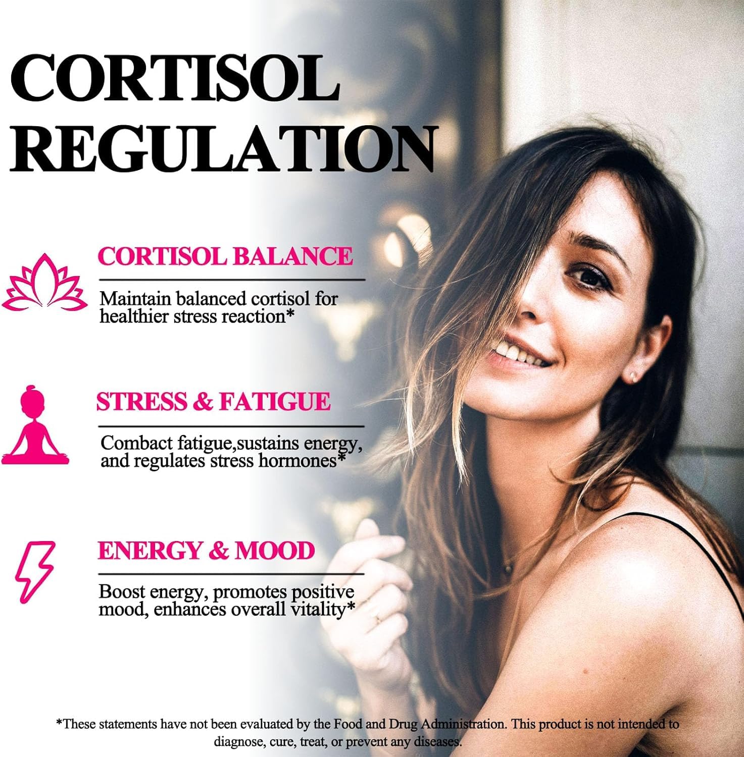 Cortisol Supplement Liquid Drops, 17-in-1 Cortisol Reducer w. Ksm-66 Ashwagandha Theanine Rhodiola Rosea Magnesium Phosphatidylserine, Hormone Balanced & Lower Cortisol for Women Calm* Relaxation - Maple Wellness Supplements