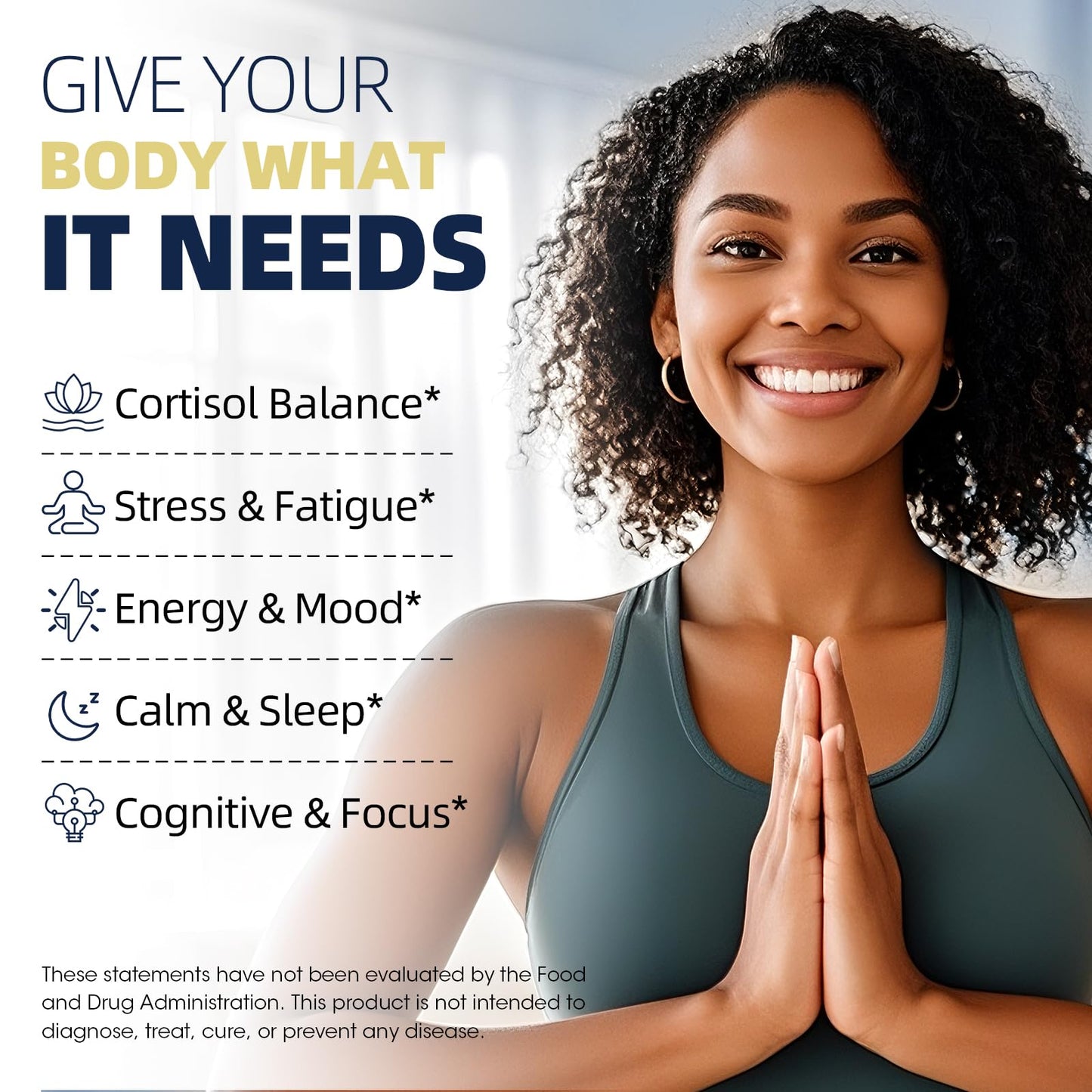Cortisol Supplements for Women & Men,High Cortisol Reducer, Manager, Detox, Lower and Control,with Magnesium, Ashwagandha,Rhodiola, L-Theanine for Mood,Focus,Sleep - Maple Wellness Supplements