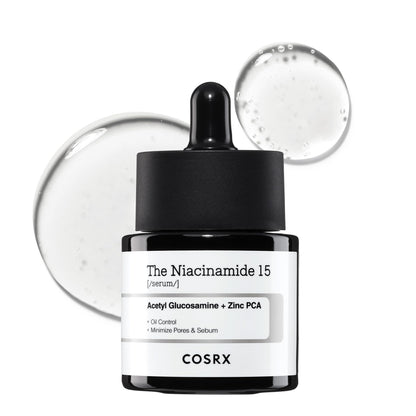 COSRX 15% Niacinamide Face Serum, 0.67 fl oz, Pore Minimizer Serum for Face, Even Skin Tone, Korean Skin Care - Maple Wellness Supplements