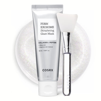 COSRX PDRN EXOSOME Glaze Wrapping Mask with SALMON DNA PDRN, Easy Peel-Off Overnight Mask for Glass Skin, Firmness - Maple Wellness Supplements