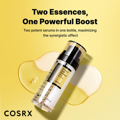 COSRX Snail Mucin 74% + Niacinamide 5% Dual Essence, Anti Aging Face Serum for Dull Skin, Sensitive Skin, Korean Skin Care, 2.70 fl.oz / 80ml - Maple Wellness Supplements