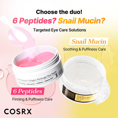 COSRX Snail Mucin Peptide Under Eye Cream, 0.84 fl oz, 73.7% Snail Mucin and Niacinamide, Eye Care - Maple Wellness Supplements