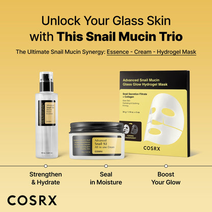 COSRX Snail Mucin Repairing Serum 100ml, Hydrating Serum for Face with Snail Secretion - Maple Wellness Supplements