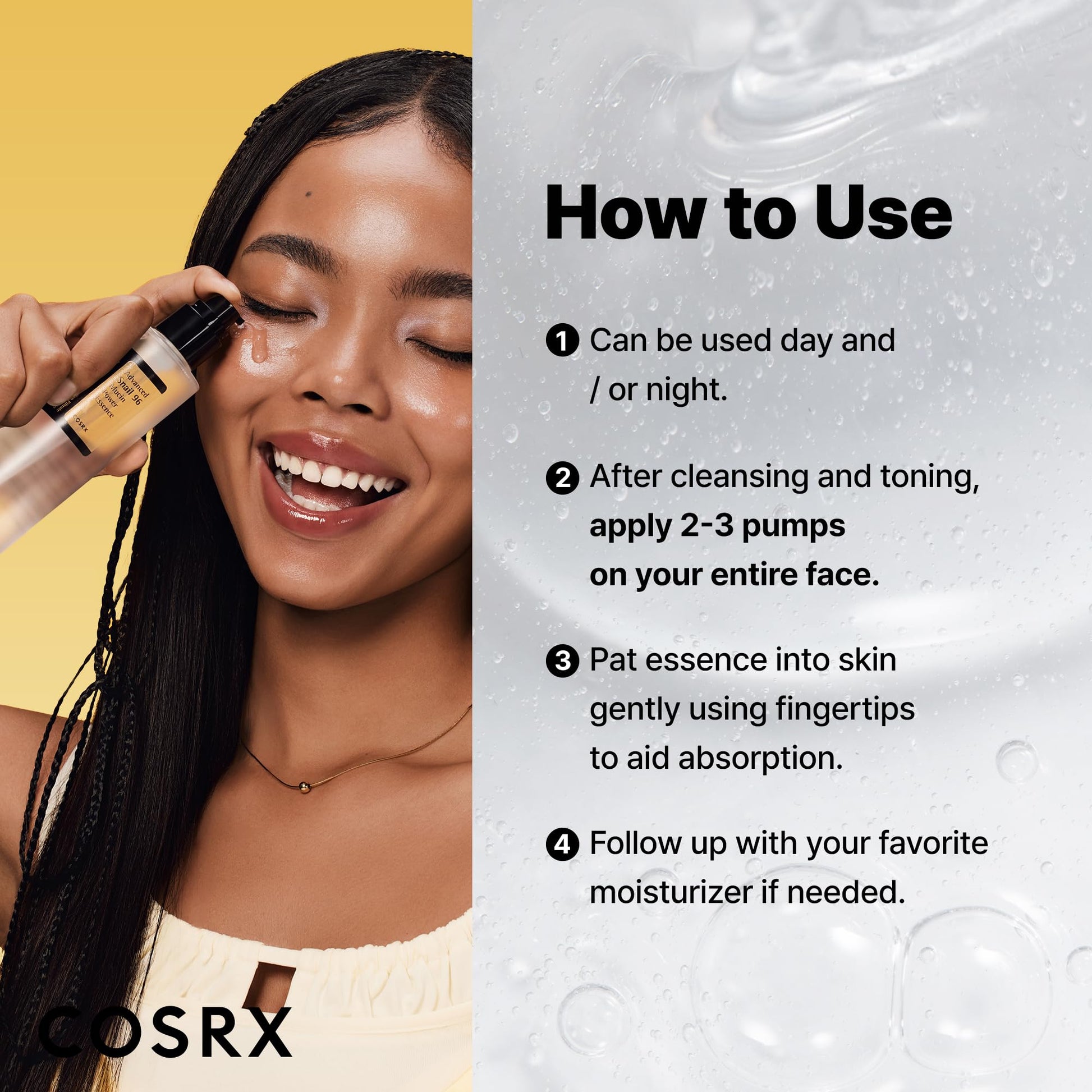 COSRX Snail Mucin Repairing Serum 100ml, Hydrating Serum for Face with Snail Secretion - Maple Wellness Supplements