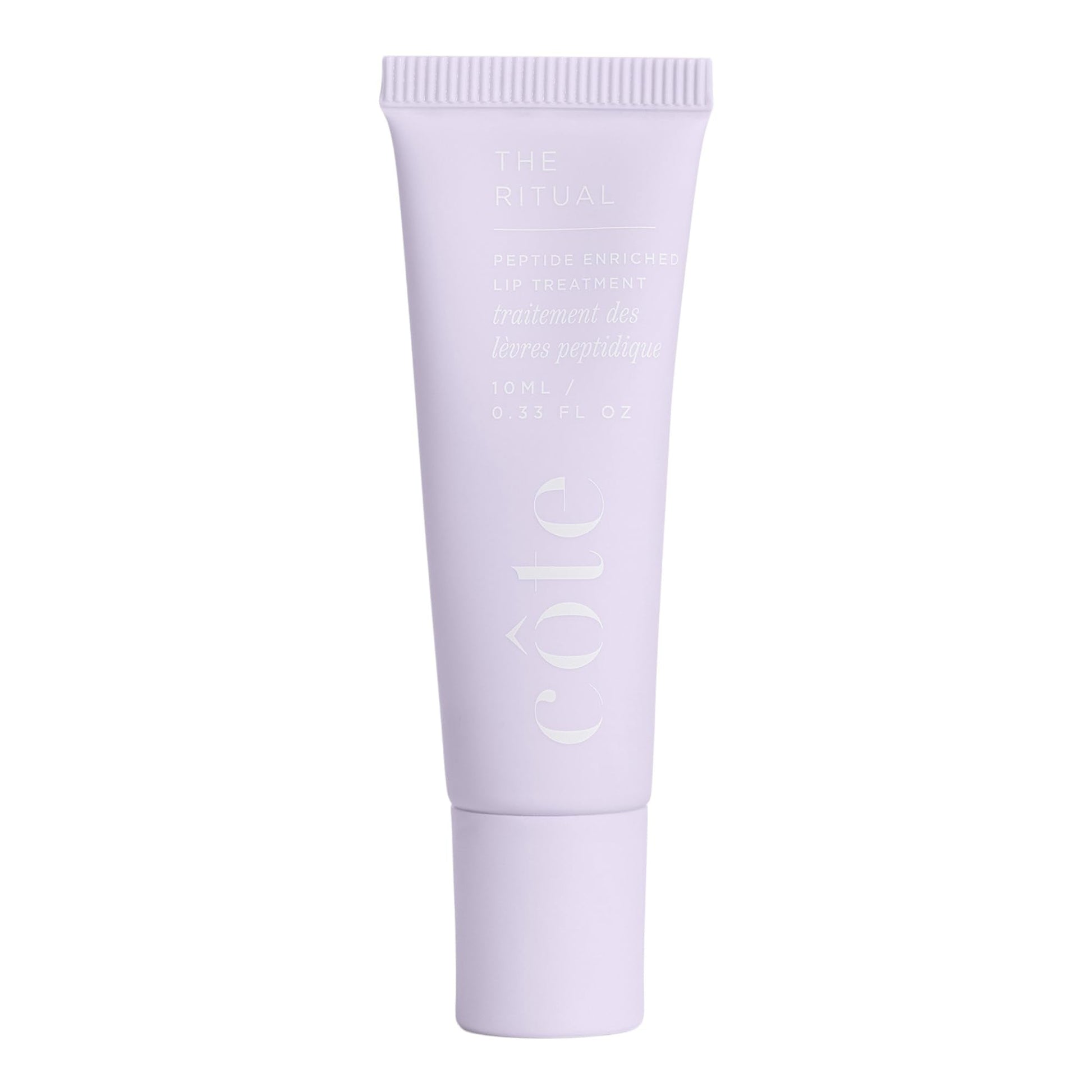 Cote Beauty’s The Ritual Lip Moisturizer for Women with Peptides, Shea Butter & Cocoa Butter for Soft & Supple Lips, Softens, and Soothes, Vegan & Cruelty-Free, 0.33 Fl Oz - Maple Wellness Supplements