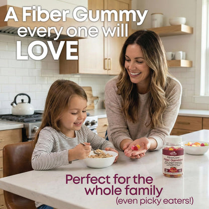 Country Farms Fiber Care Prebiotic Gummies, 6g of Fiber Per Serving, GLP-1 Booster, FOS from Beets, Digestive Health and Bloat, Supports Regularit - Maple Wellness Supplements