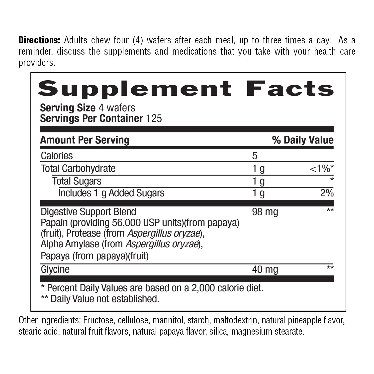 Country Life Chewable Papaya Enzymes for Digestion Support - Natural Pineapple & Papaya Flavor, Assists with Nutrient Absorption - Maple Wellness Supplements