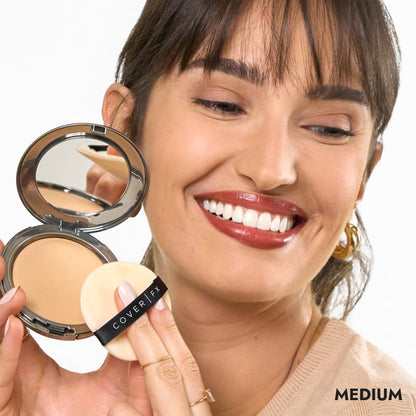 COVER FX Perfect Pressed Setting Powder - Deep - Maple Wellness Supplements