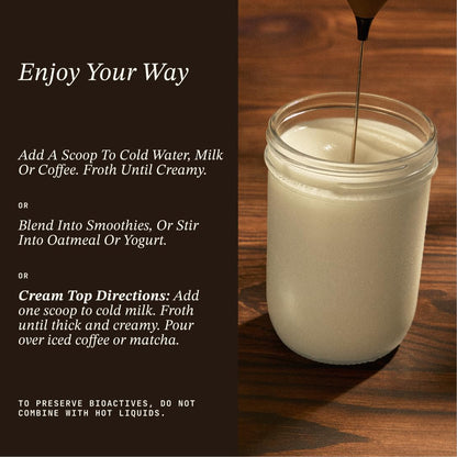 Cowboy - The Exclusive 1st Milking, Whole, Grass Fed Colostrum Supplement for Full Body Health - Bovine Colostrum Powder Packed w/Bioactive Nutrients - Sugar Free (Vanilla, 40 Servings) - Maple Wellness Supplements