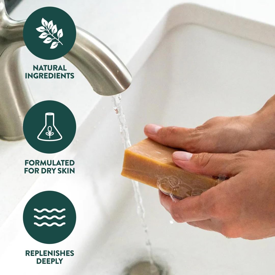 Crate 61 Organics, Handmade in Canada, Plant Based Cold Process Natural Bar Soap, With Premium Essential Oils, Dry Skin, Pack of 6 (For Him) - Maple Wellness Supplements
