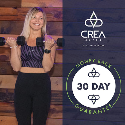 CREA SUPPS Premium Creapure Creatine Monohydrate Powder | Pure, Vegan, Keto - Maple Wellness Supplements