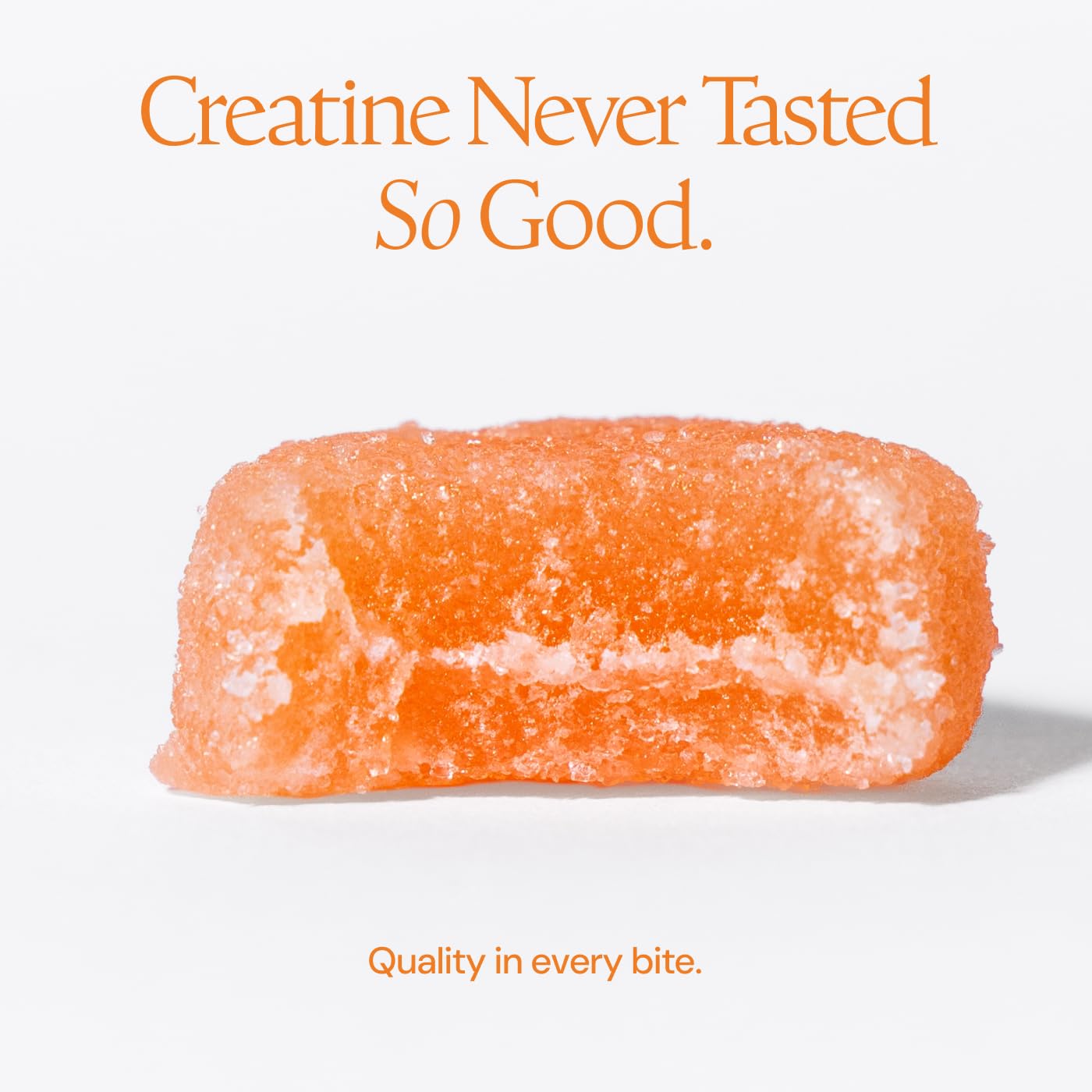 Create Creatine Monohydrate Gummies for Men & Women, Boost Focus, Strength, and Endurance, Anti-Melting Formula, Vegan, Gluten-Free, Non-GMO, 1.5g of Creatine per Gummy (Sour Peach) - Maple Wellness Supplements