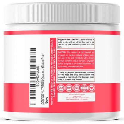 Creatine for Women | Creatine Monohydrate Powder 5G + 5000mg Collagen + 1000mg BCAA 2:1:1 Powder (30 Serving) Support Glutes, Lean Muscles, Recovery, Energy & Stamina Non-GMO, Gluten Free - USA Made - Maple Wellness Supplements