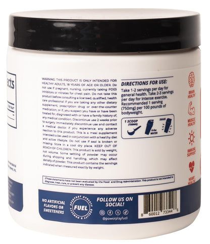 CREATINE HCl Powder for Men and Women, Muscle Strength, Brain Performance, Heart Health & Immune Support - Raw Tart Taste, 90 Servings - Maple Wellness Supplements