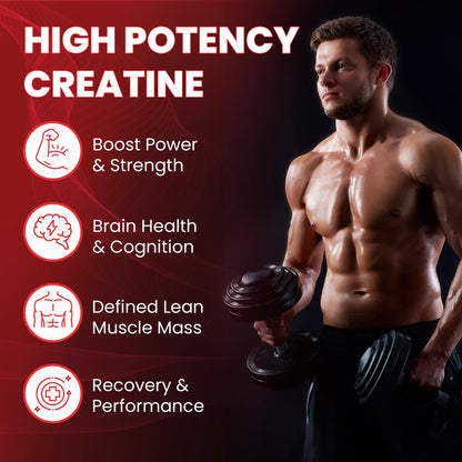 Creatine Monohydrate 5000mg Gummies, Pre-Workout 5g Creatine Gummy Supplement for Men & Women: Muscle Builder & Energy Boost, Sugar Free, Vegan, Strawberry Flavor, (120 Count) Made in USA - Maple Wellness Supplements