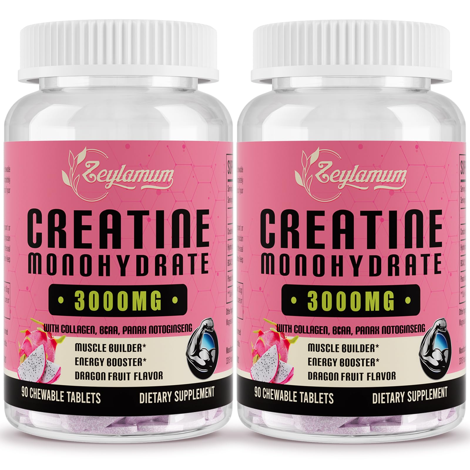 Creatine Monohydrate for Women, Creatine Supplement 3000mg, with Hydrolyzed - Maple Wellness Supplements
