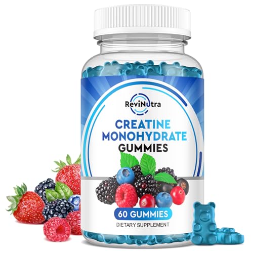 Creatine Monohydrate Gummies for Men & Women, Chewables Creatine Monohydrate - Maple Wellness Supplements