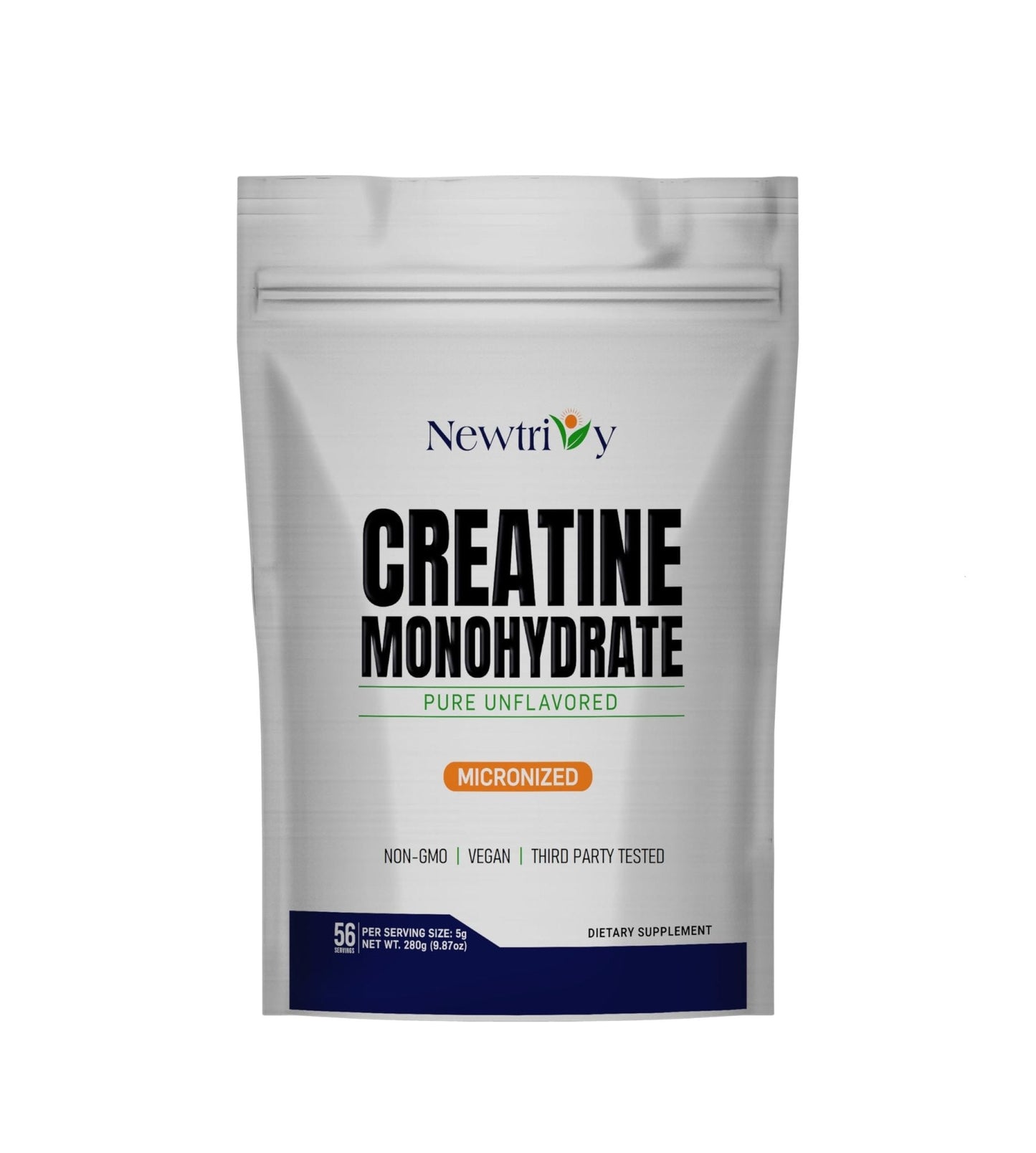 Creatine Monohydrate,Micronized, Pure,Unflavored,280g (9.8oz) - Maple Wellness Supplements
