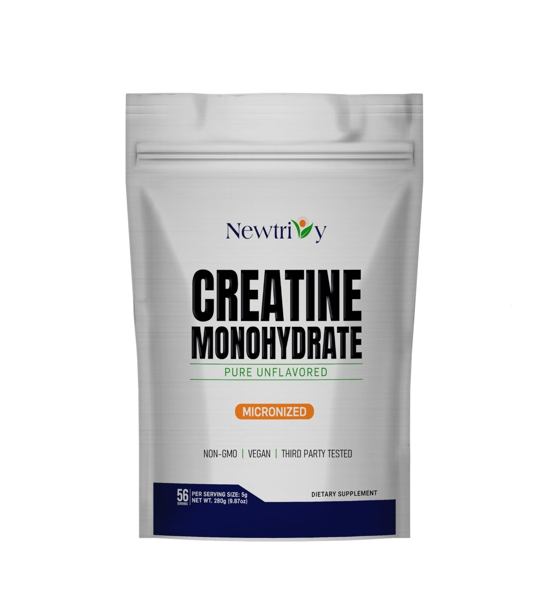 Creatine Monohydrate,Micronized, Pure,Unflavored,280g (9.8oz) - Maple Wellness Supplements