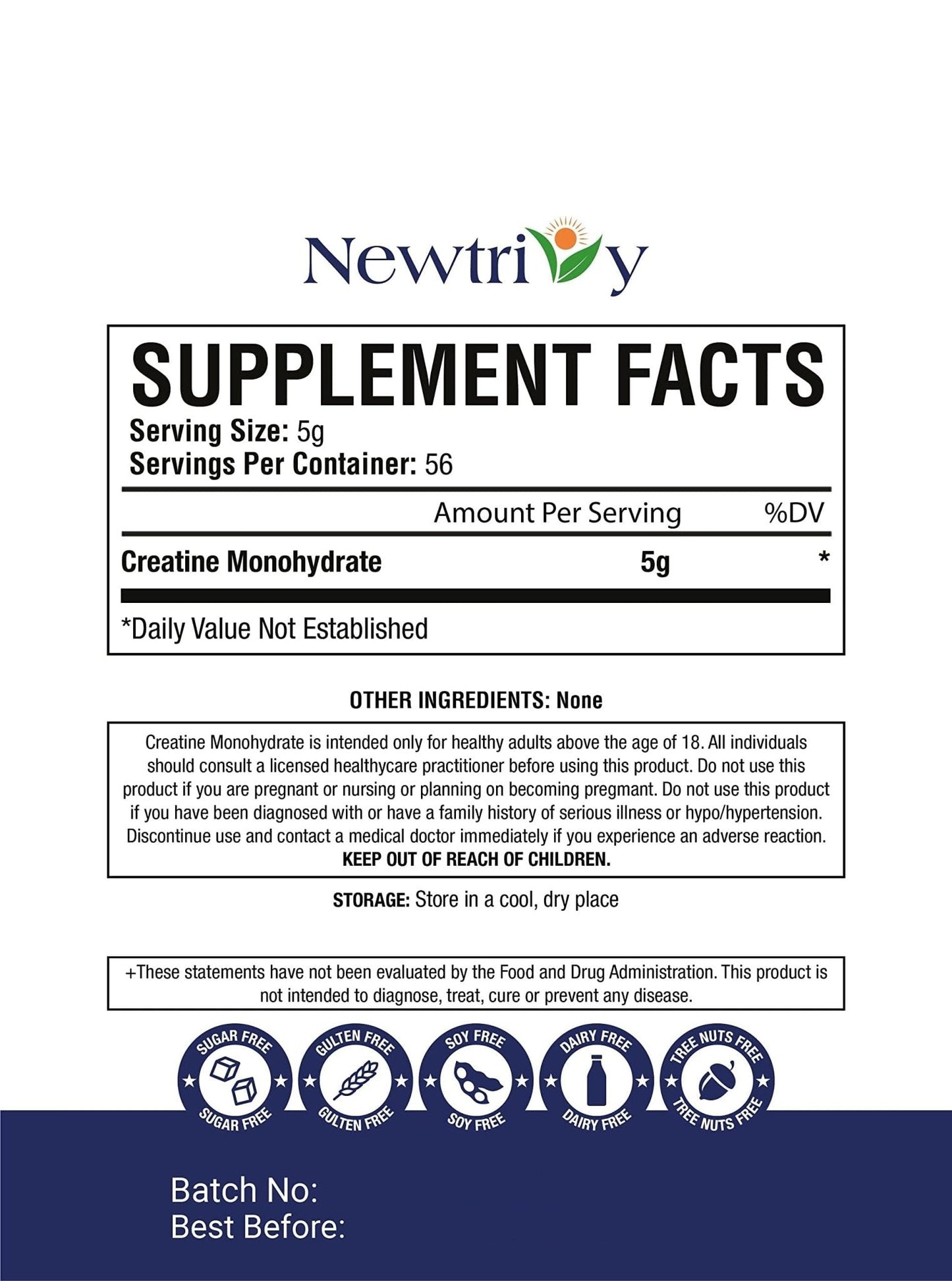 Creatine Monohydrate,Micronized, Pure,Unflavored,280g (9.8oz) - Maple Wellness Supplements
