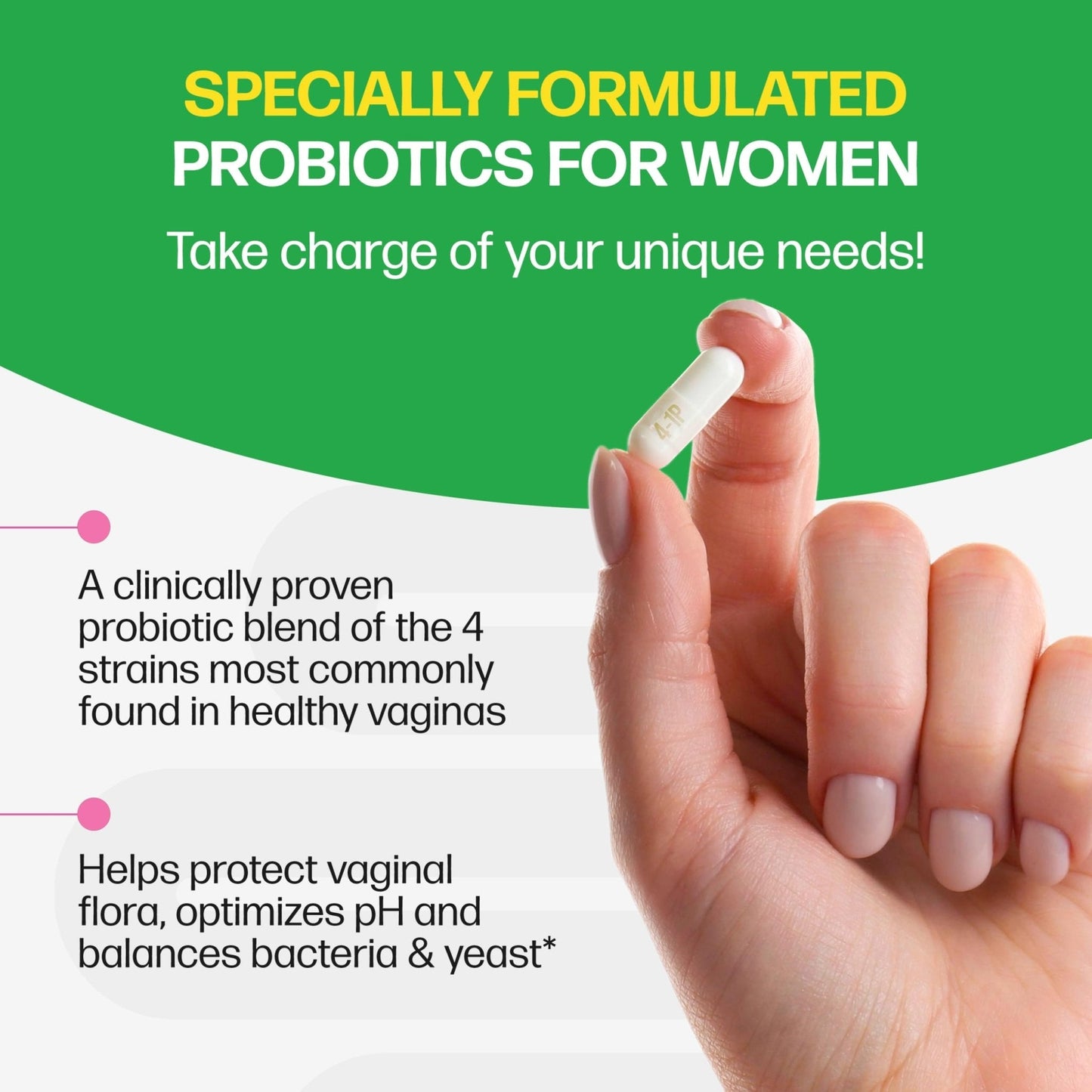 Culturelle 4-in-1 Probiotics for Women, Daily Probiotic & Prebiotic Supplement to Support Vaginal Health, Digestive Health, Immune Health - Maple Wellness Supplements