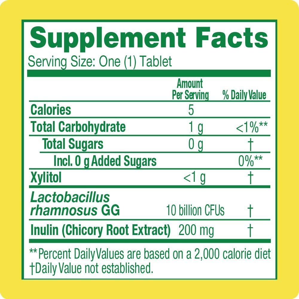 Culturelle Digestive Health Daily Probiotic Chewables, Probiotic For Men and Women, Most Clinically Studied Probiotic Strain, 10 Billion CFUs - Maple Wellness Supplements