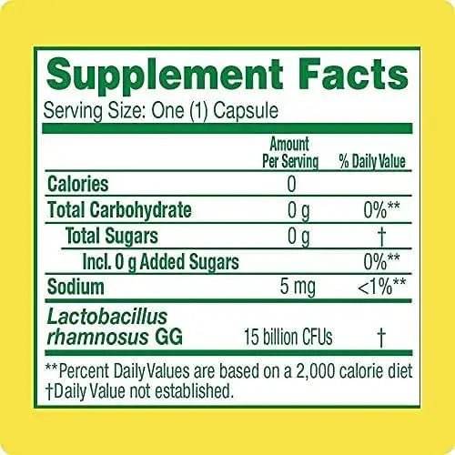 Culturelle Health & Wellness Daily Probiotic Supplement For Men & Women, Helps Support Your Immune System, Occasional Diarrhea, Gas & Bloating, 15 Billion CFUs, Non-GMO, 50 Count - Maple Wellness Supplements