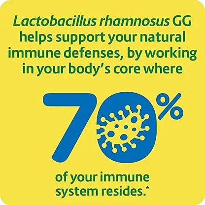 Culturelle Health & Wellness Daily Probiotic Supplement For Men & Women, Helps Support Your Immune System, Occasional Diarrhea, Gas & Bloating, 15 Billion CFUs, Non-GMO, 50 Count - Maple Wellness Supplements