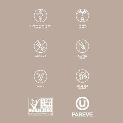 Cure Hydration | Plant-Based Electrolyte Drink Mix | No Added Sugar | FSA-HSA | Dehydration Relief Powder Made with Coconut Water | Non-GMO | Vegan - Maple Wellness Supplements