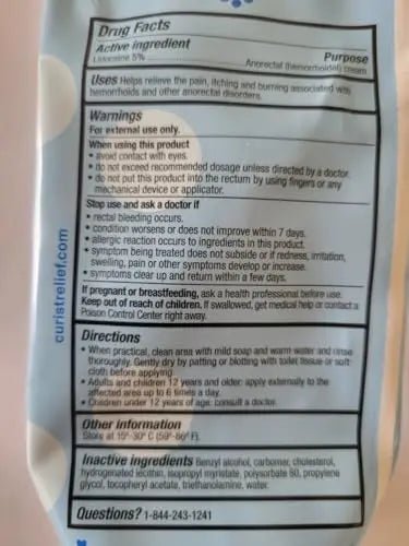 Curist 5% Lidocaine Cream Maximum OTC Strength Topical Pain Relief OTC - 12 oz (Pack of 2) XL Tube 5 Percent Lidocaine Numbing Cream to Numb Effectively (2 Pack - 6 oz Tube) - Maple Wellness Supplements
