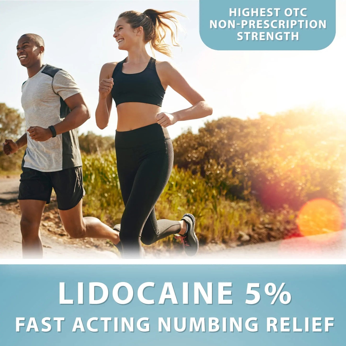 Curist 5% Lidocaine Cream Pain Relief - Numb Quickly & Effectively with 5% Lidocaine Numbing Cream for Anorectal Use - (1 Pack - 2 oz Jar) - Maple Wellness Supplements