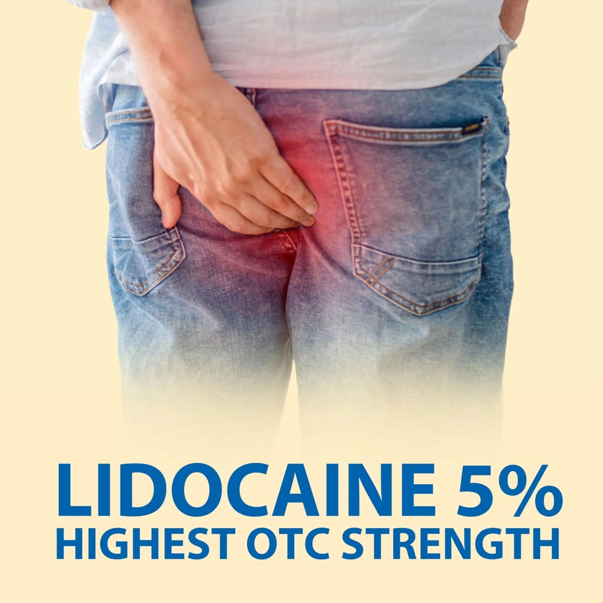 Curist Fissure and Hemorrhoid Cream with Lidocaine 5% and Phenylephrine HCl - Numbing Anal Fissure Cream Temporarily Shrinks Hemorrhoids - Reduces Itching, Swelling, & Burning - Huge Tube - 6oz - Maple Wellness Supplements
