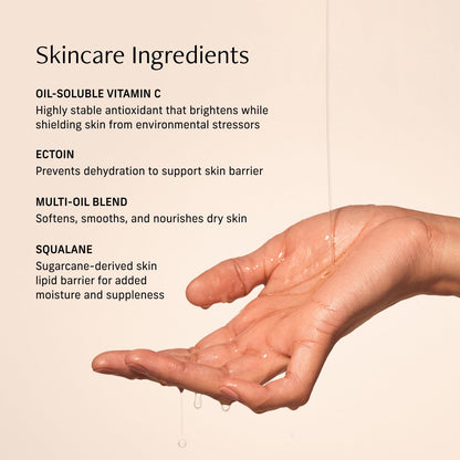 CYKLAR Vitamin C Body Oil for Women and Men. Moisturizing Vanilla Verve Scented Body Serum for Glowing Skin. Nourishing - Maple Wellness Supplements
