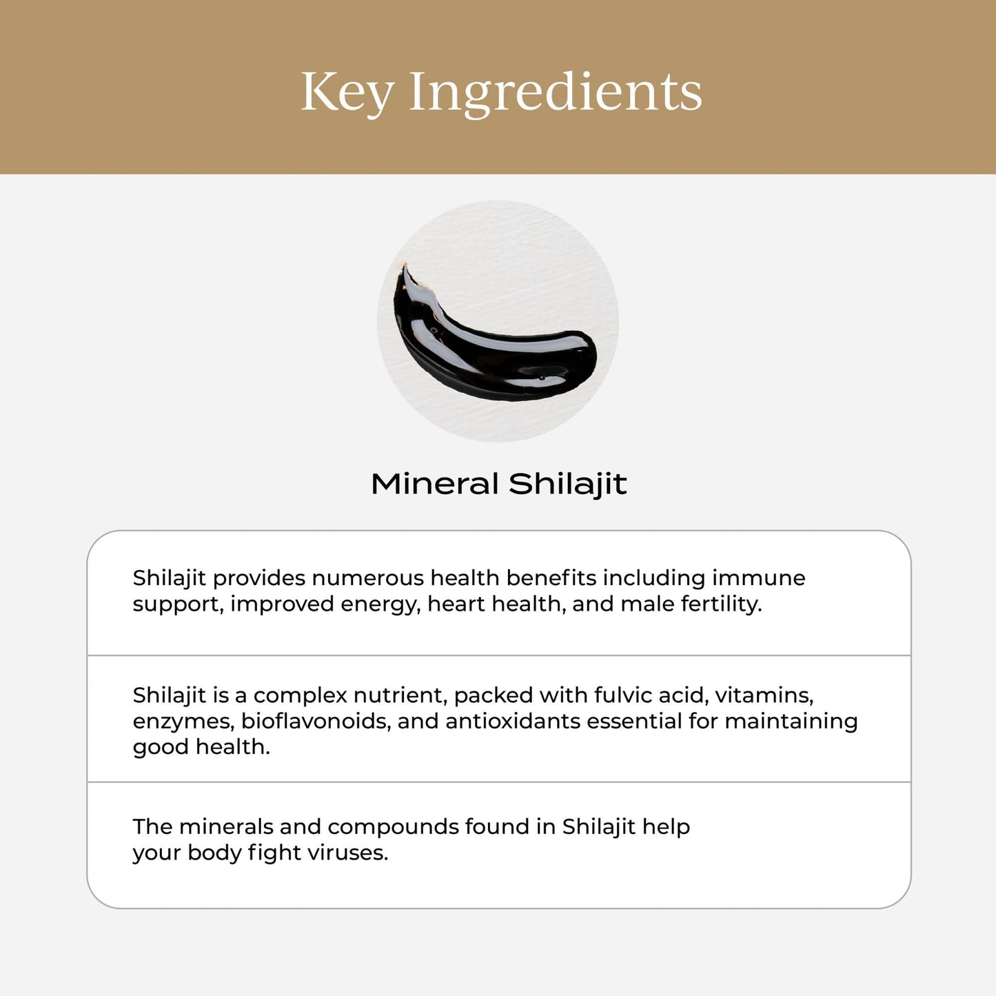 CYMBIOTIKA Pure Himalayan Shilajit Resin 500mg - 84+ Trace Minerals, High Potency with Elemental Gold & Fulvic Acid - for Energy, Focus, Immune & Digestive Support - Authentic Shilajit Resin - Maple Wellness Supplements