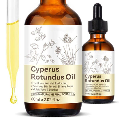 Cyperus Rotundus Oil, Natural for Reducing Body Hair Growth, Cyperus Rotundus Oil for Hair - Maple Wellness Supplements