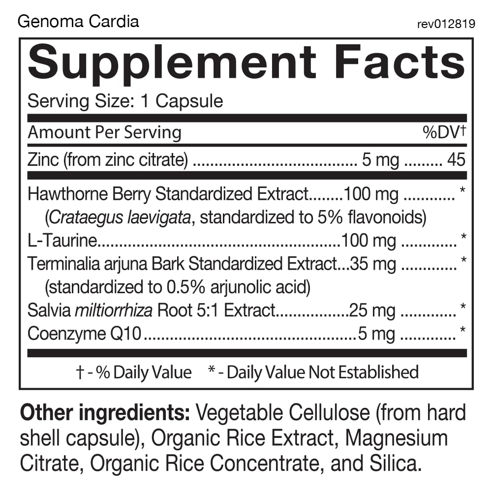 D'Adamo Personalized Nutrition Cardiac Synergy Stack - Maple Wellness Supplements
