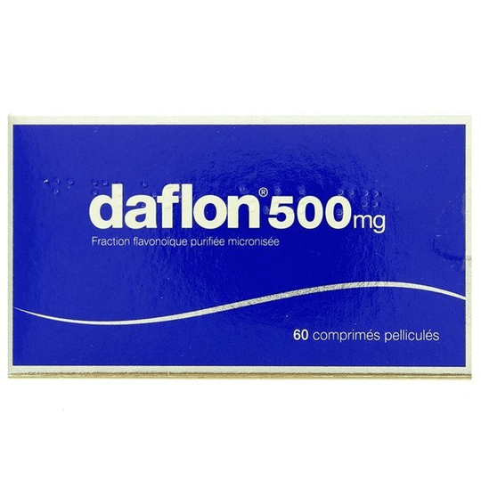 DAFLON 500 mg - Micronized flavonoid fraction 60 Tabs - Maple Wellness Supplements