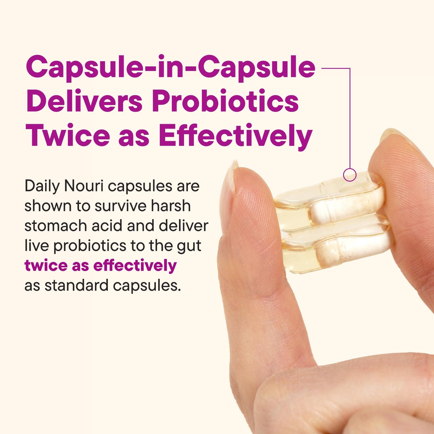 Daily Nouri Hormone Balance Probiotics for Women | Hormone Balance for Women | PMS, Hormonal Acne, & Bloating Support - Maple Wellness Supplements