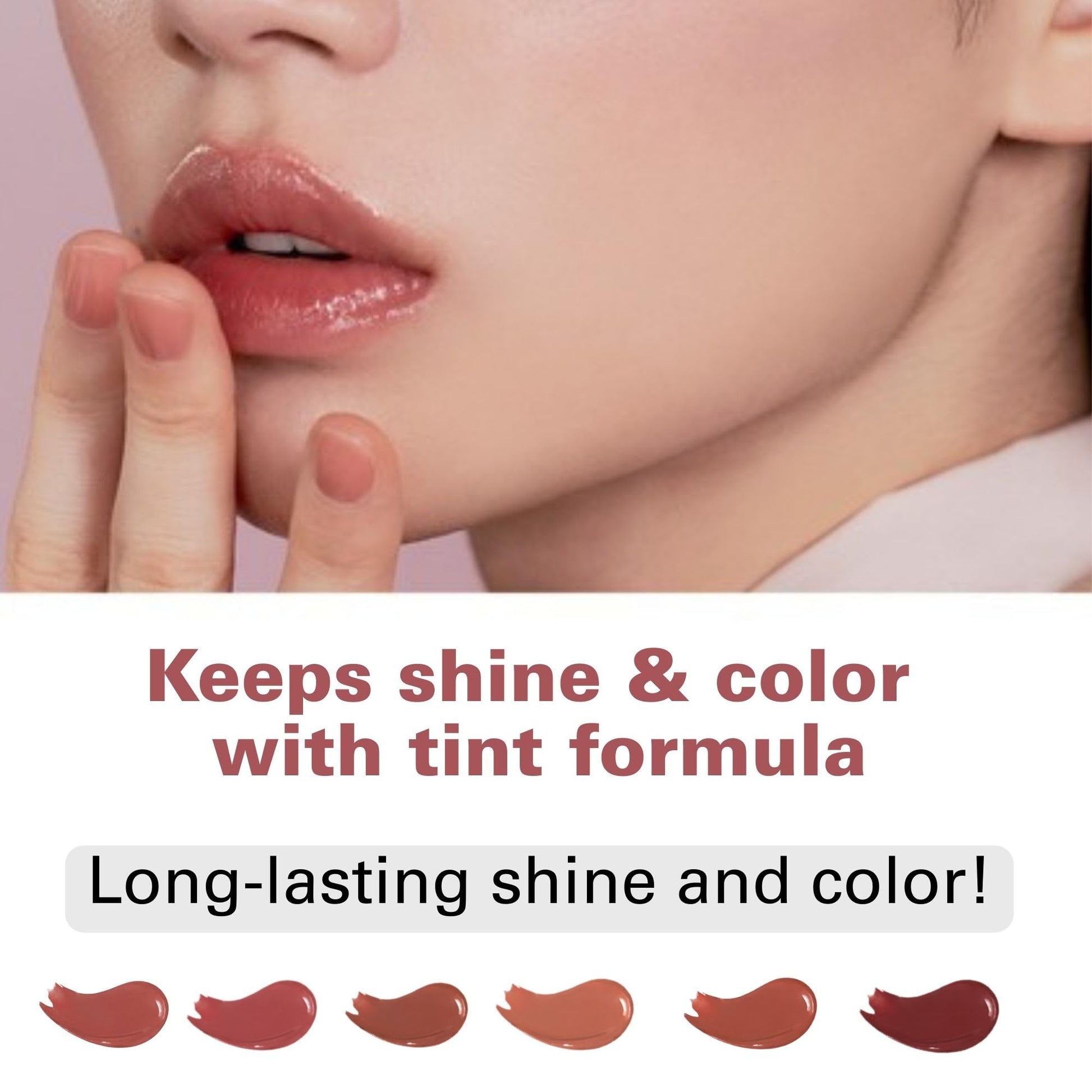 Daisy Doll Lip Stealer 3-in-1 Juicy Lip Stain+ Lip Oil for Women for Hydrating Lip Balm & Tinted Lip Gloss with Vitamin E & Shea Butter, Moisturizing Lip Gloss, Red-Brown Lipstick, Made in Japan - Maple Wellness Supplements