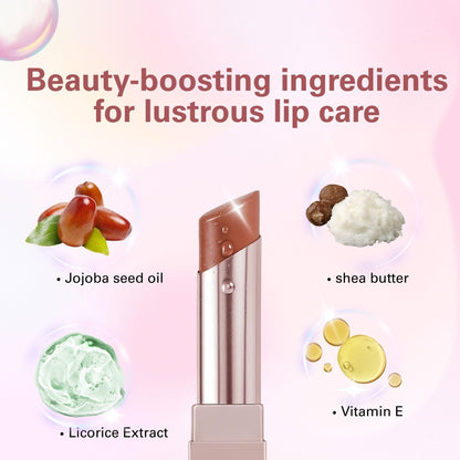 Daisy Doll Lip Stealer 3-in-1 Juicy Lip Stain+ Lip Oil for Women for Hydrating Lip Balm & Tinted Lip Gloss with Vitamin E & Shea Butter, Moisturizing Lip Gloss, Red-Brown Lipstick, Made in Japan - Maple Wellness Supplements