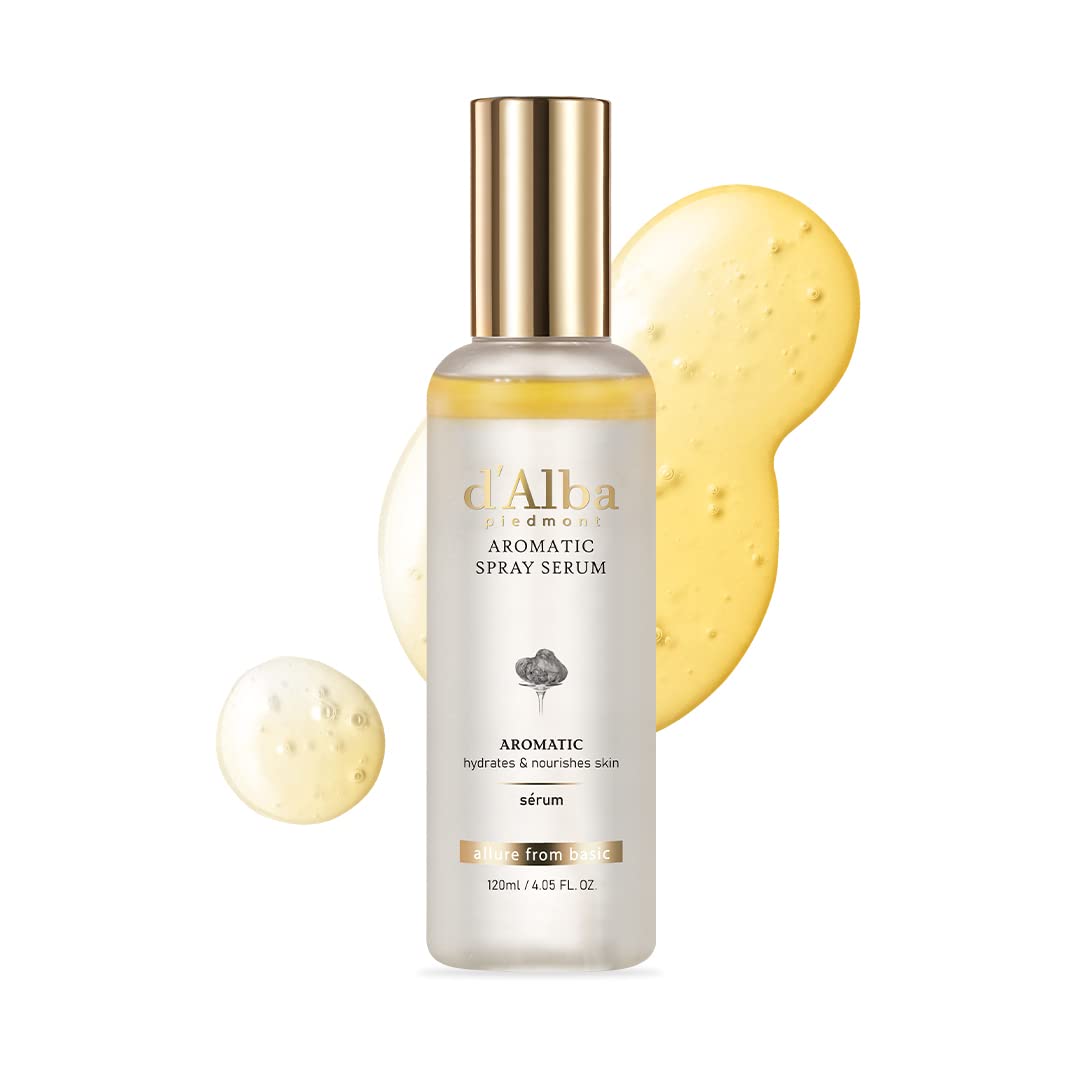 d'alba Piedmont Italian White Truffle First Aromatic Spray Serum, Fragrant VEGAN Glowy Antioxidant Face Mist - Maple Wellness Supplements